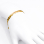 unsigned-14k-yellow-gold-herringbone-bracelet-2