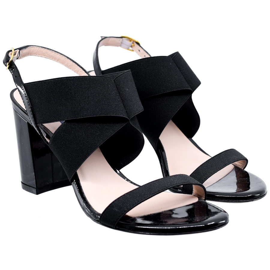 stuartweitzman-black-elastic-tophblock-heels-1