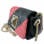 soniarykiel-black-pink-leather-shoulder-bag