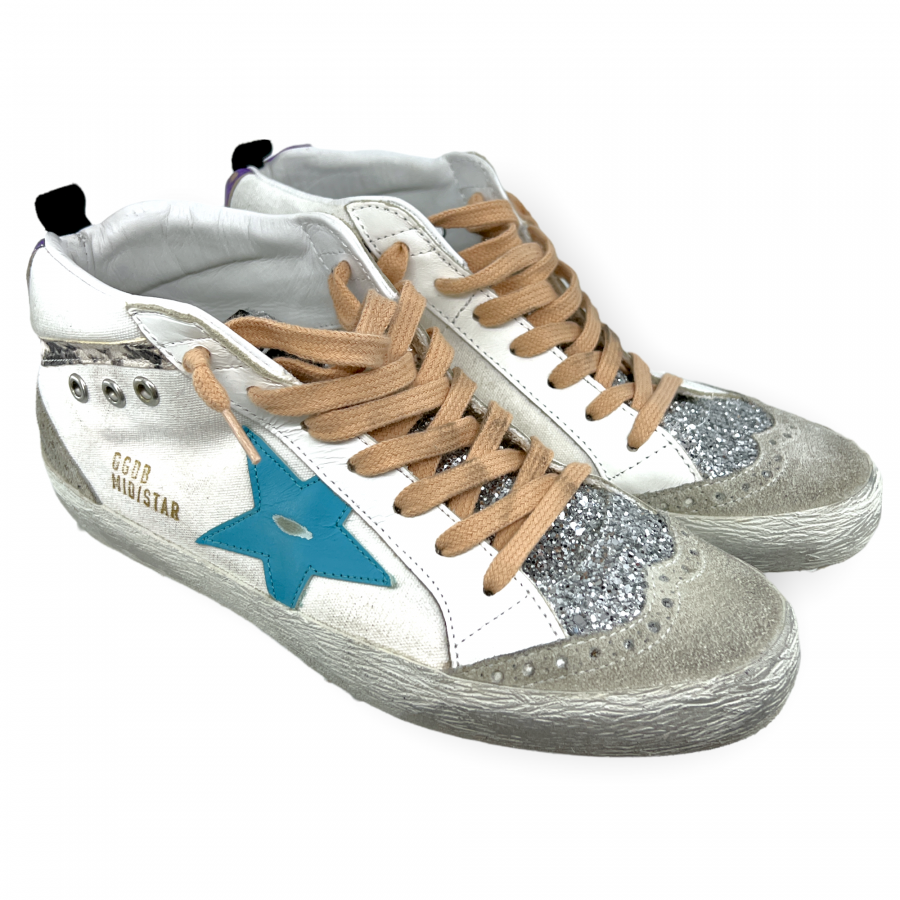 goldengoose-sneakers-white-canvas-high-top-multi-color