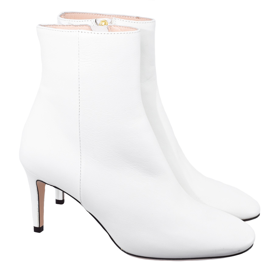 agl-white-leather-heel-booties