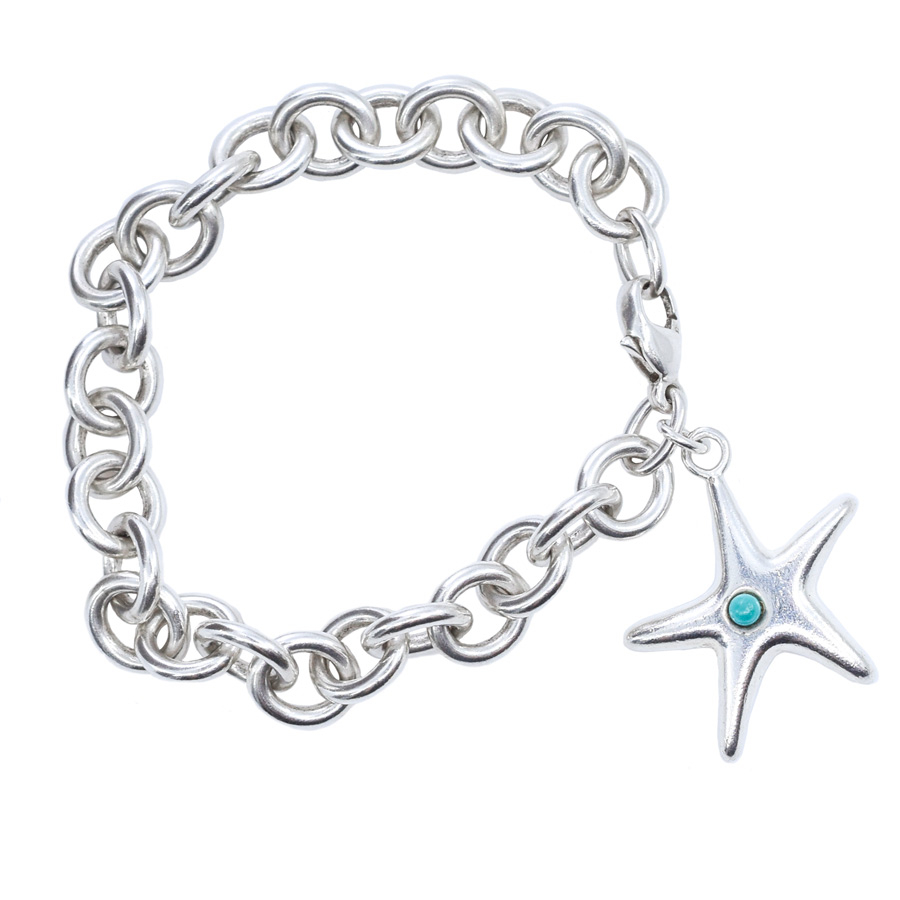 tiffany-sterling-round-link-starfish-bracelet-1