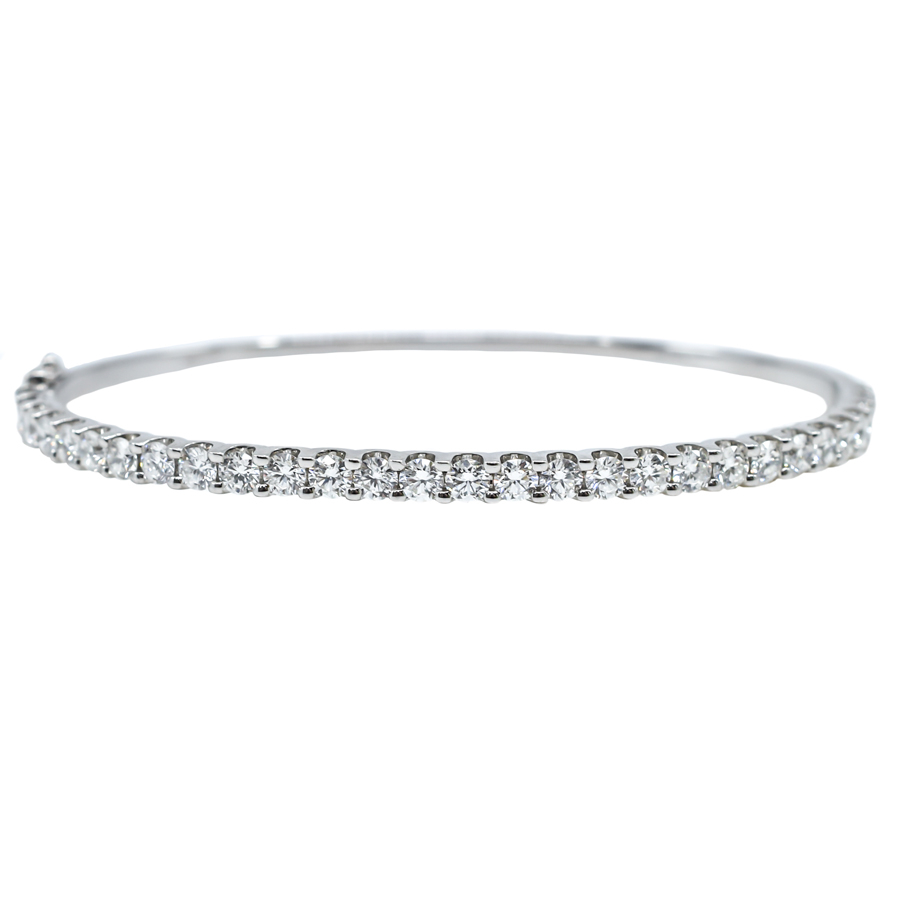 unsigned-14k-white-gold-diamond-cuff-bracelet-1