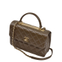 chanel-tophandle-shoulder-brown-leather-quilted-bag-2