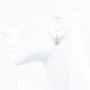unsigned-18k-white-gold-white-yellow-diamond-flower-drope-arrings-2