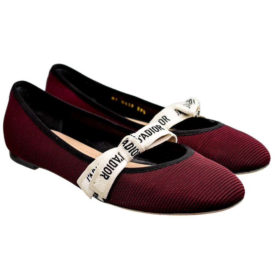 dior-red-bow-flats