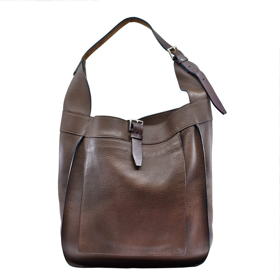 hermes-brown-clemence-leather-shoulder-bag-1