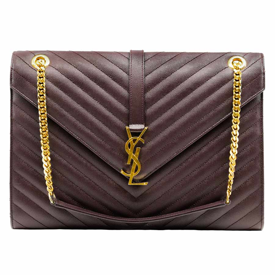 ysl-pebbled-burgundy-leather-envelope-gold-chain-bag-1