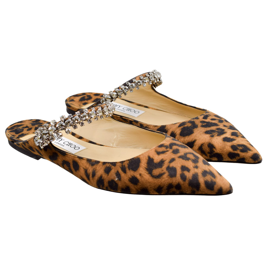 jimmychoo-leopard-jeweled-strap-slide-flats