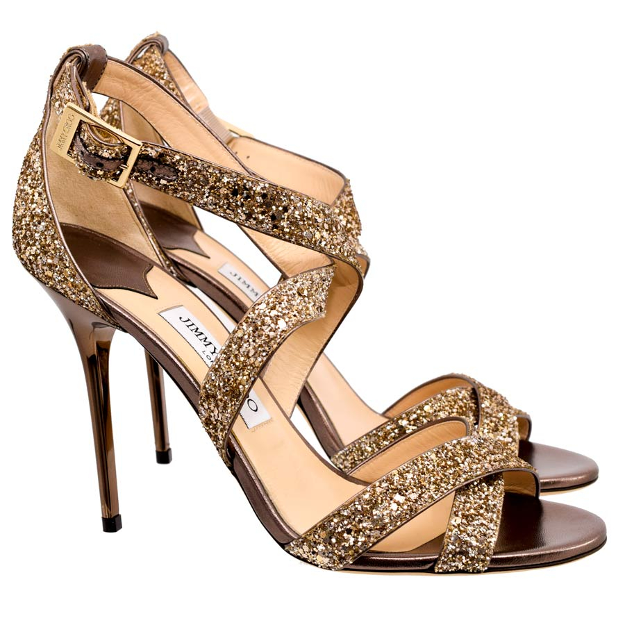 jimmychoo-bronze-glitter-crosswrap-heels