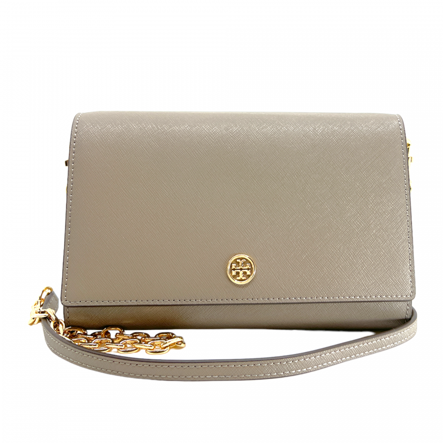 toryburch-robinson-taupe-walletonchain-leather