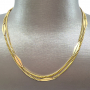 unsigned-18k-yellow-gold-chain-necklace