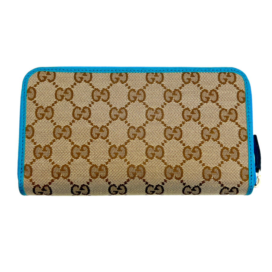 gucci-beige-canvas-turquoise-leathertrim-zippy-wallet