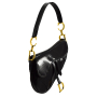 dior-black-patent-leather-mini-saddle-bag-2