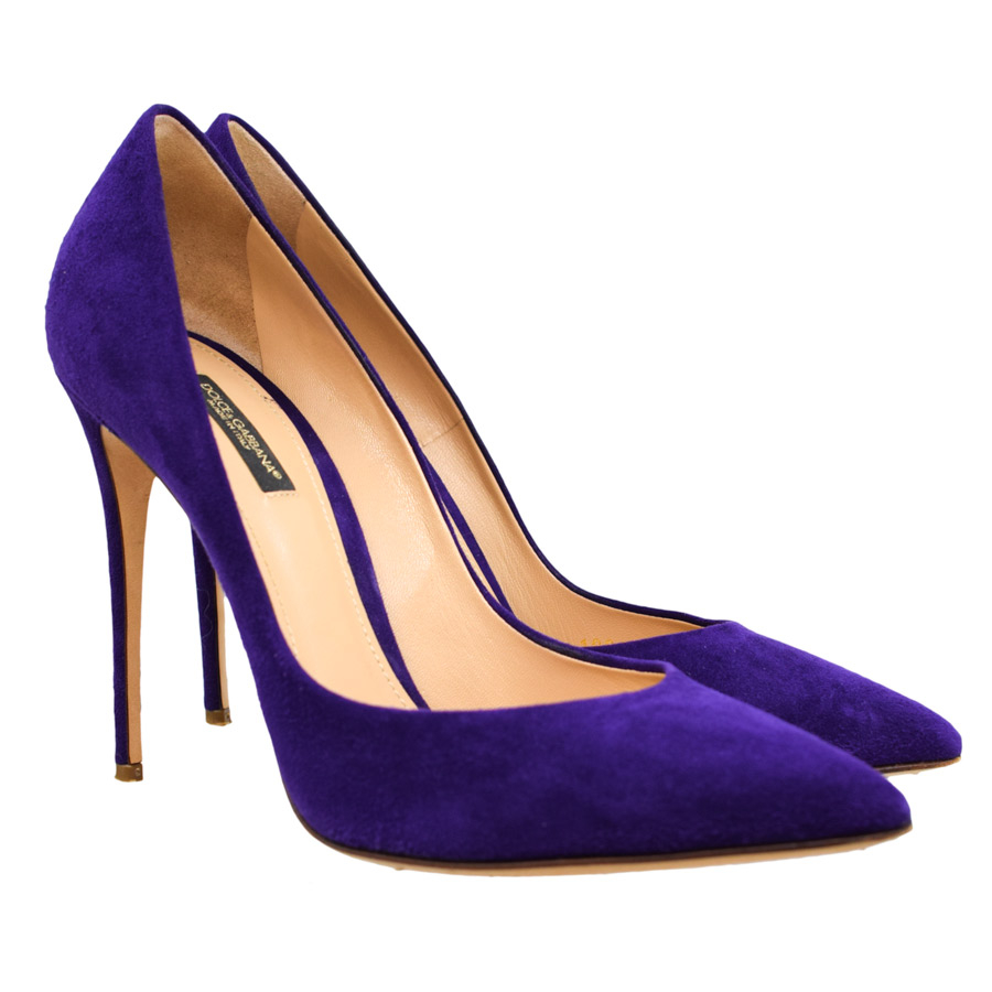 dolcegabbana-purple-suede-heels