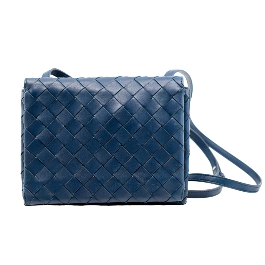 bottegaveneta-navy-blue-leather-woven-wallet-flap-crossbody-bag-1