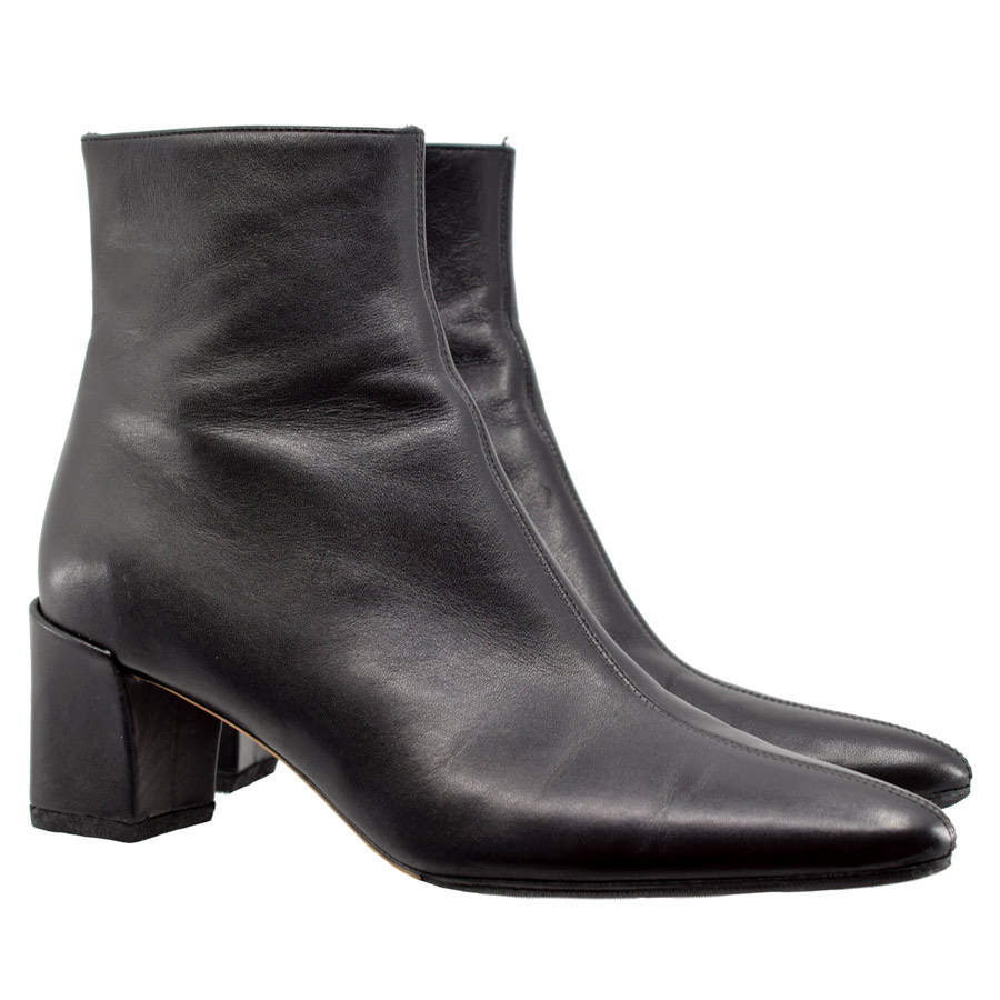 vince-black-leather-bootie-lift-boots