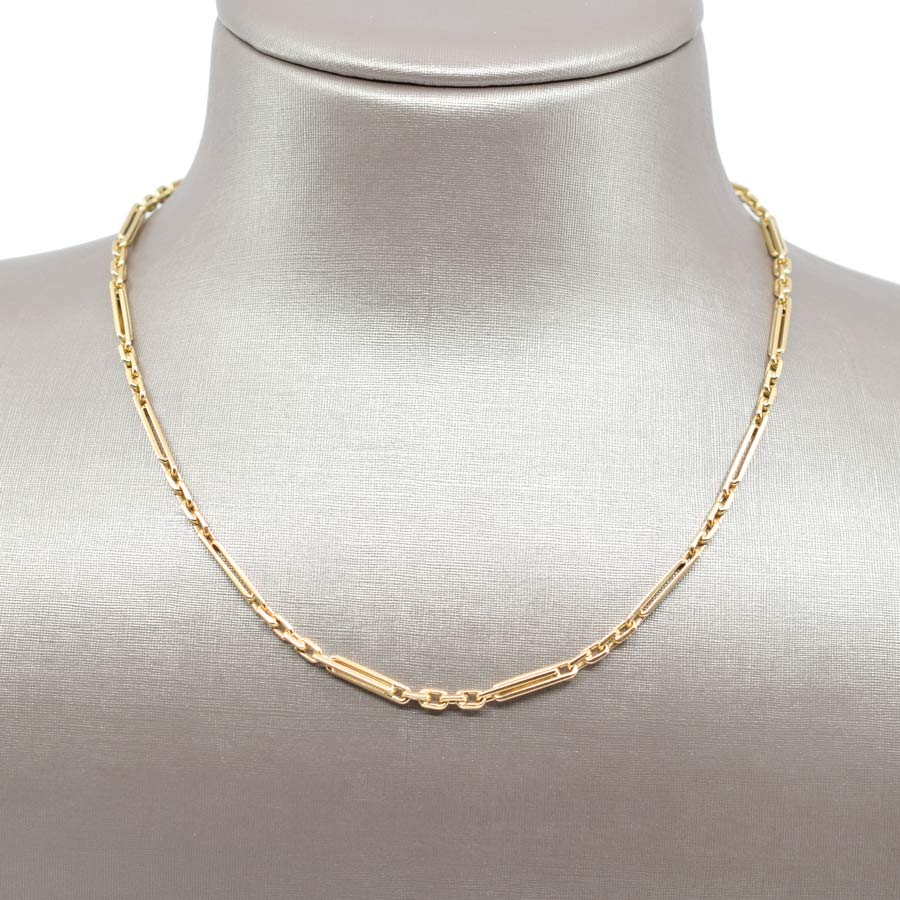 unsigned-14k-yellow-gold-watch-chain-1