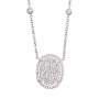 unsigned-18k-white-gold-oval-diamond-cluster-station-necklace-2