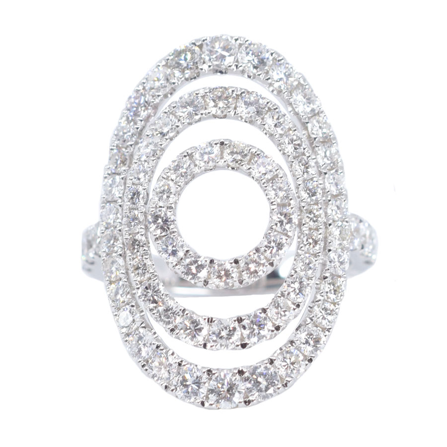 unsigned-18k-white-gold-triple-circle-diamond-ring-1