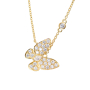 unsigned-18k-yellow-gold-diamond-butterfly-one-station-necklace-1