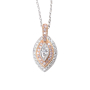 unsigned-18k-white-rose-gold-pink-diamond-pendant-necklace-1