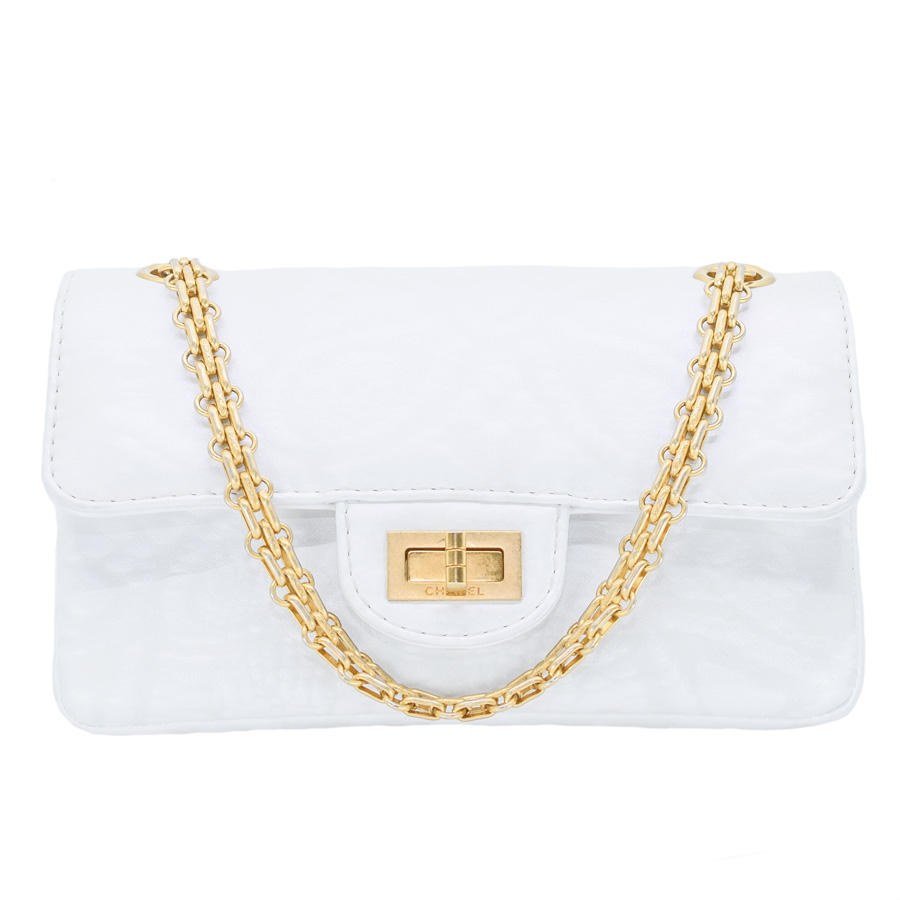 chanel-white-irridescent-gold-flap-1