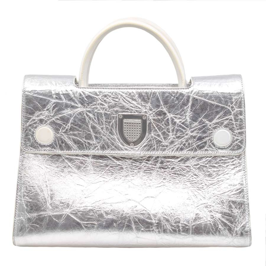 dior-diorever-silver-white-leather-bag-1