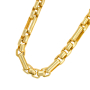 unsigned-14k-yellow-gold-rounded-link-chain-necklace-2