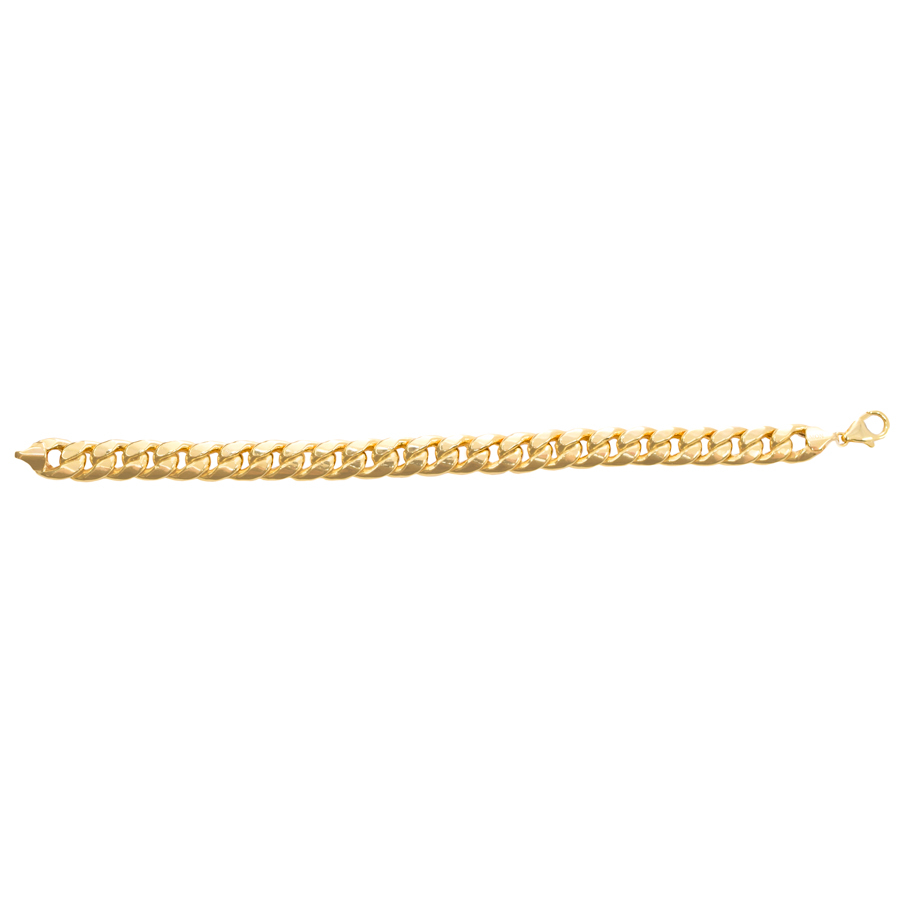 unsigned-14k-yellow-gold-cuban-link-bracelet-1
