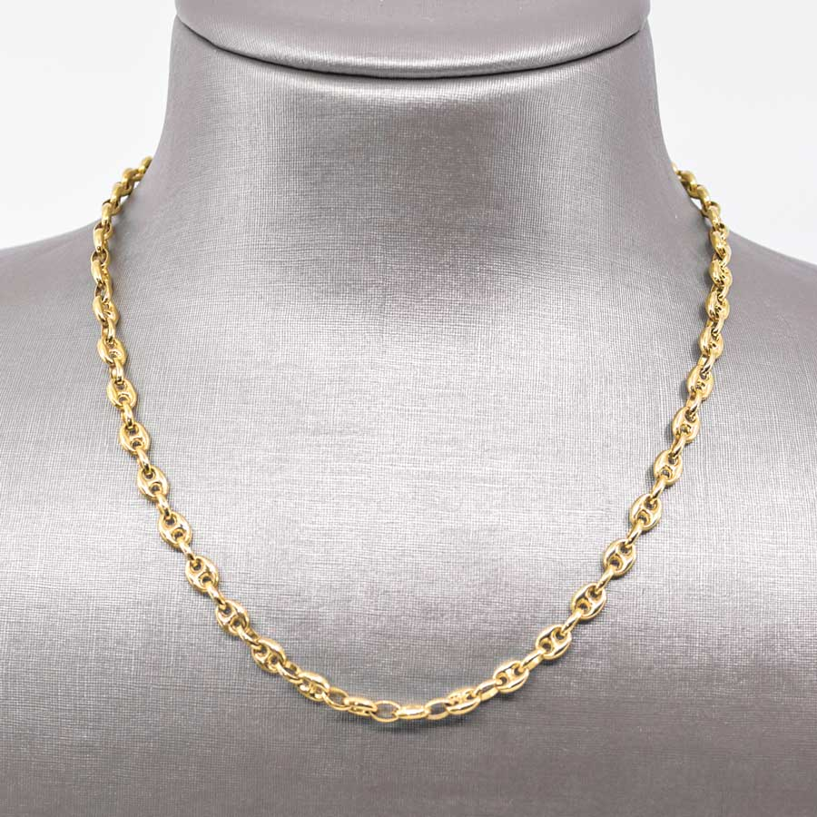unsigned-14k-yellow-gold-mariner-chain-necklace-1