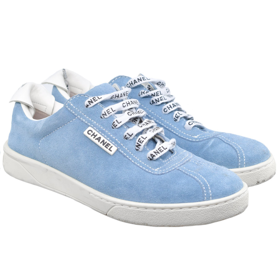 chanel-light-blue-suede-sneakers