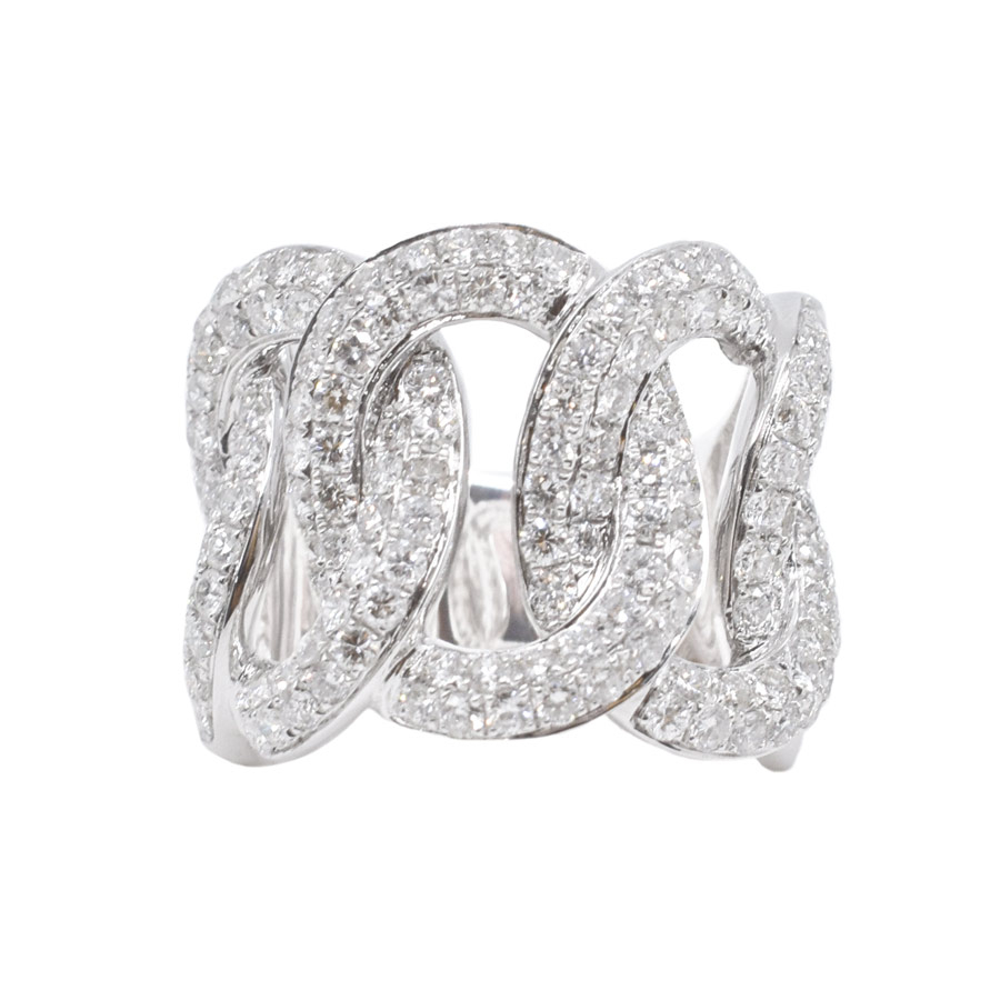 unsigned-18k-white-gold-solid-link-diamond-ring-1