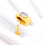 unsigned-estate-18k-yellow-gold-loop-aquamarine-ring-2