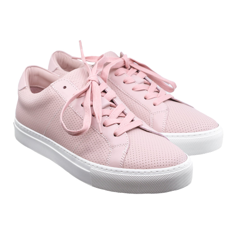 thegreat-pink-perforated-sneakers