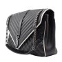 ysl-black-quilted-chevron-leather-white-border-bag-2