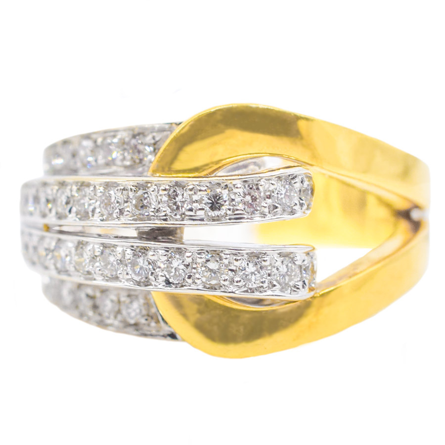 unsigned-two-tone-white-yellow-gold-diamond-loop-ring-2