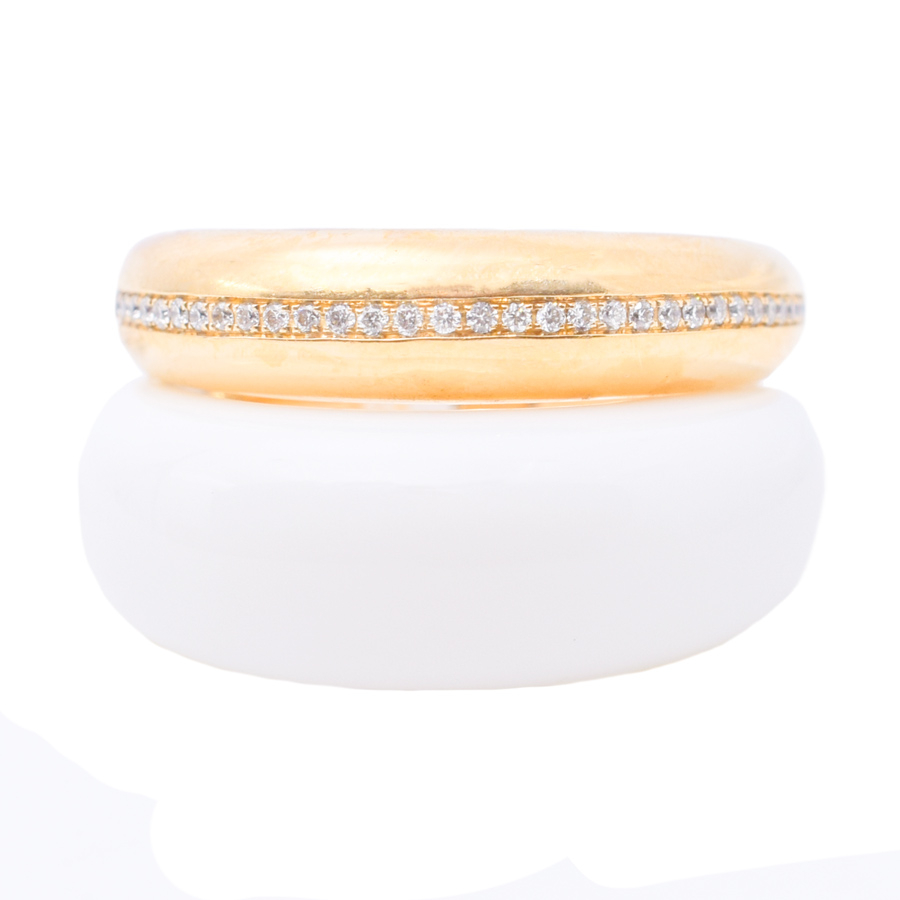 unsigned-18k-white-agate-diamond-band-double-stacked-ring-1