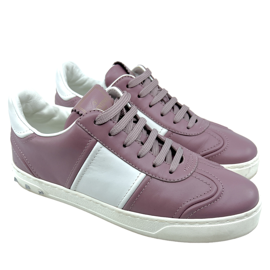 valentino-pink-leather-sneakers