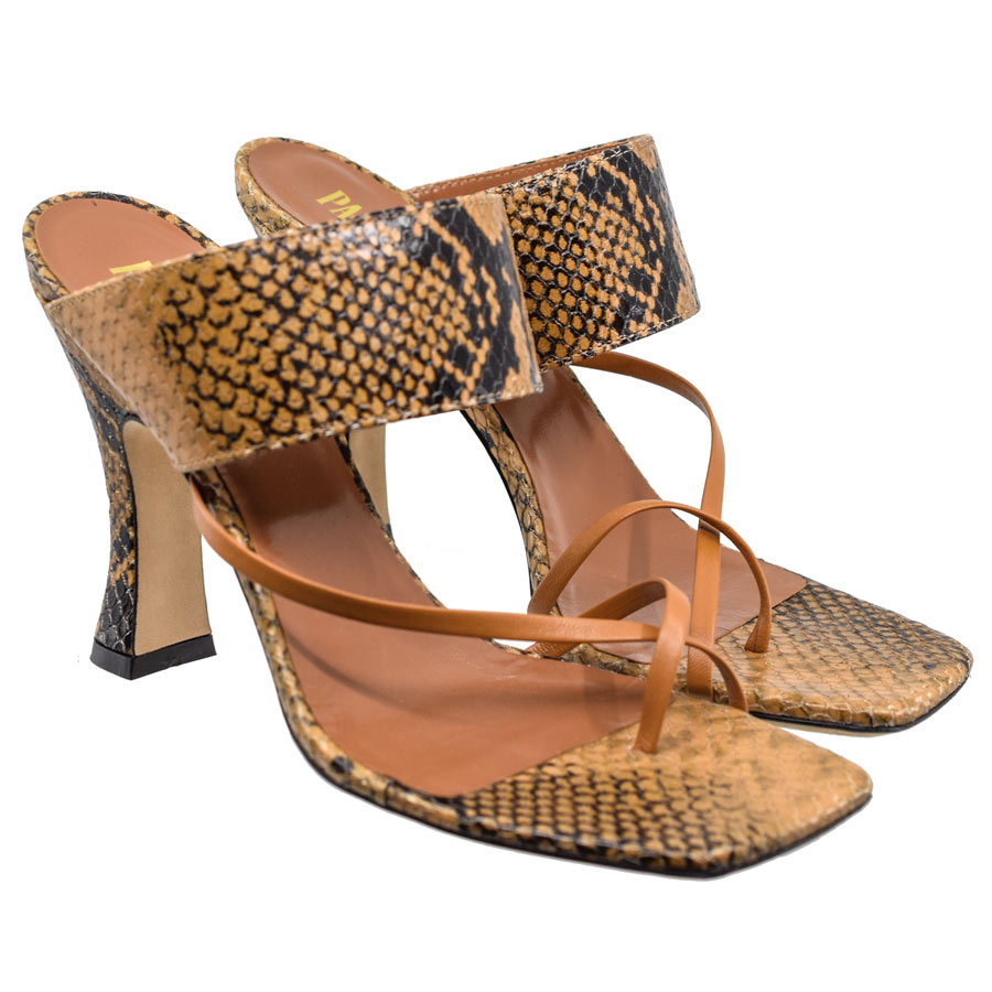 paristexas-snake-camel-toewrap-heel-sandals