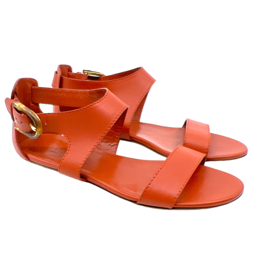 gucci-rust-leather-sandals-bamboo-buckle