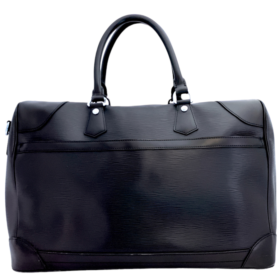 louisvuitton-black-epi-leather-duffle-bag
