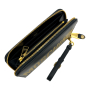 moschino-black-gold-leather-wallet-wristlet
