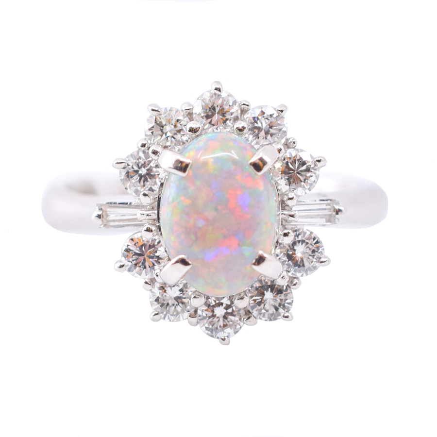 unsigned-18k-white-gold-opal-diamond-halo-ring-1