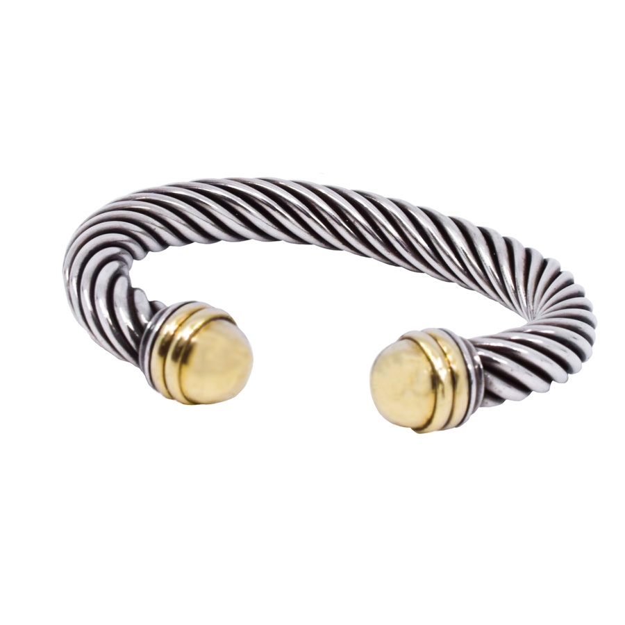 davidyurman-chunky-twist-cuff-sterling-gold-bracelet-2