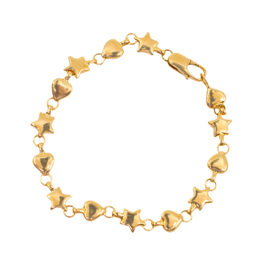 18k-yellow-gold-heart-star-bracelet-1