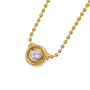 unsigned-14k-ball-chain-diamond-pendant-necklace-1