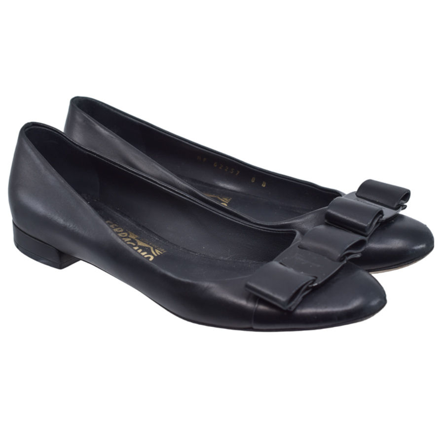 ferragamo-black-leather-low-block-heel-shoes
