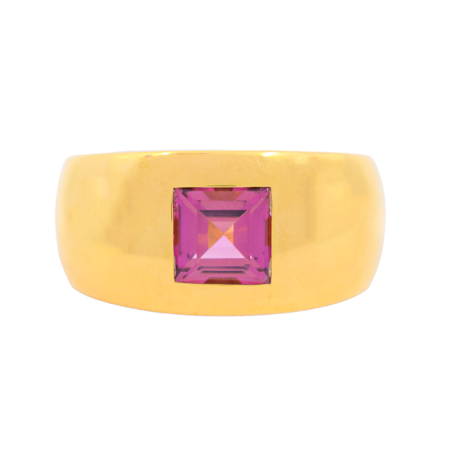 unsigned-tourmaline-yellow-gold-square-ring-1