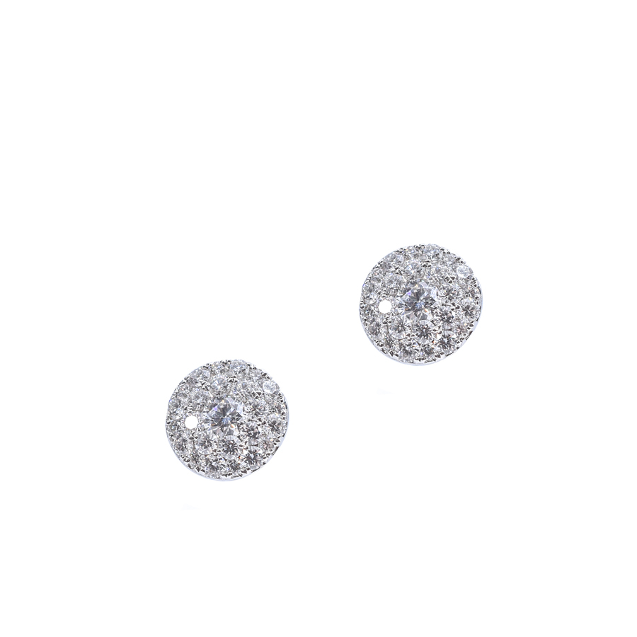 unsigned-18k-diamond-cluster-stud-earrings-1
